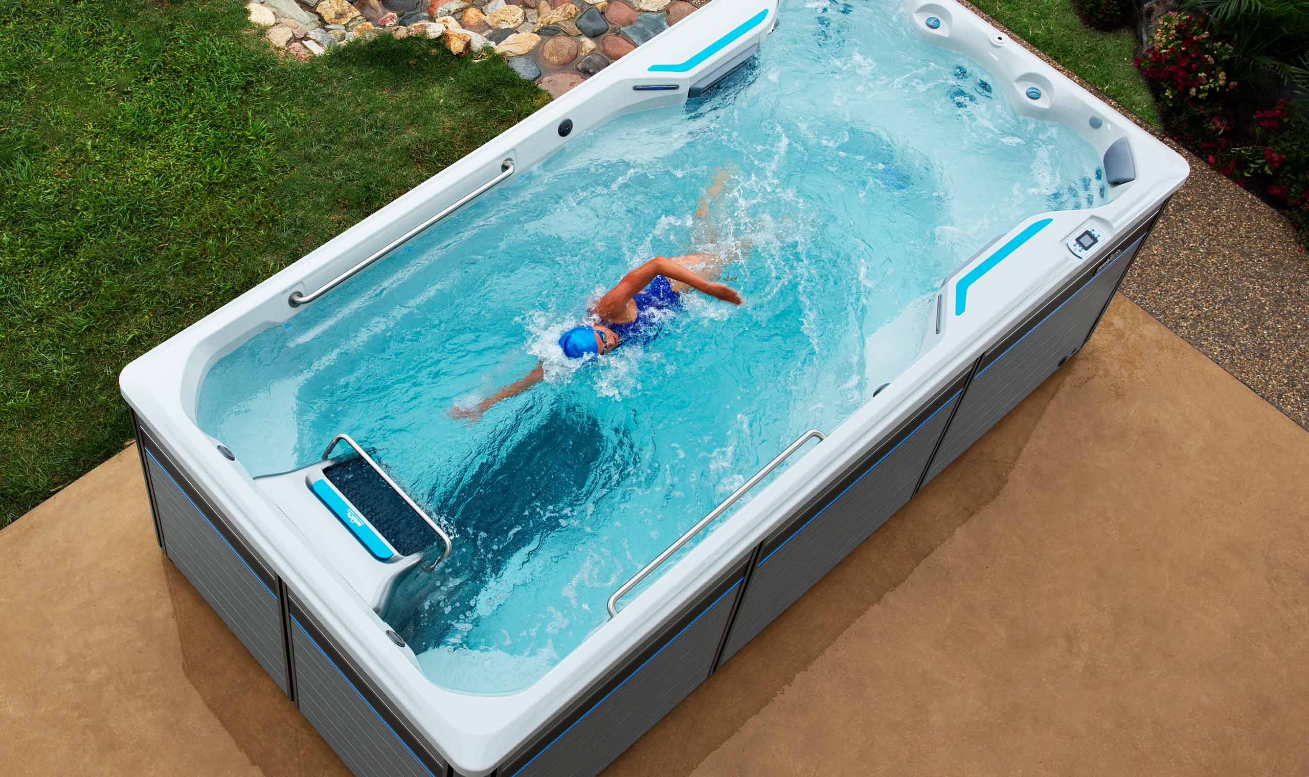 Spa de nage mono bassin