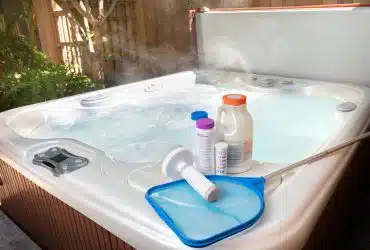 Produits chimiques pour entretien d'un spa